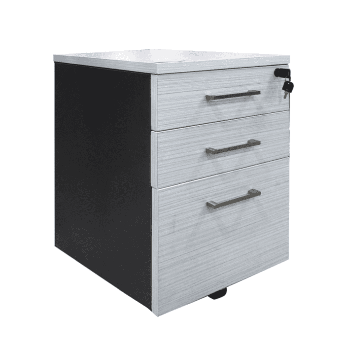 Muebles Santa Ana - Cajonera Móvil 2u 1kx Maple Con Gris