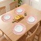 thumbnail image 3 of Juego de Manteles Rústicos de 6 Manteles Tejidos con Diseño Hueco para Decoración de Mesa de Comedor Interior y Exterior, Mantel de Cocina, Limpieza Fácil, Oro Rosa, 15 pulgadas, 3 of 6