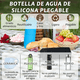 thumbnail image 5 of Botella Silicona Libre BPA Plegable Portatil Celeste, 5 of 7
