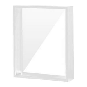 Genérico - Marco De Caja De Sombra, Marco De Fotos Flotante Transparente Para Recuerdos De Premios De Graduación, Color Blanco