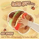 thumbnail image 3 of Peluche CHDBLOCK Hamburger Capibara con forma de animal de peluche, 24 cm, 3 of 3