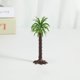 thumbnail image 1 of suxuMhao Árboles de Coco Artificiales, 10 Piezas 4in Mini Árbol de Coco Falso, Verde Oscuro+marrón, Árbol Modelo de Escena, Árbol Modelo de Mesa de Arena, Árboles Falsos, Árbol Simulado, Mini Árbol, 1 of 5