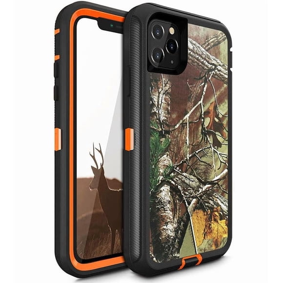 Funda Fastsun 15 Pro Max Camuflaje Naranja