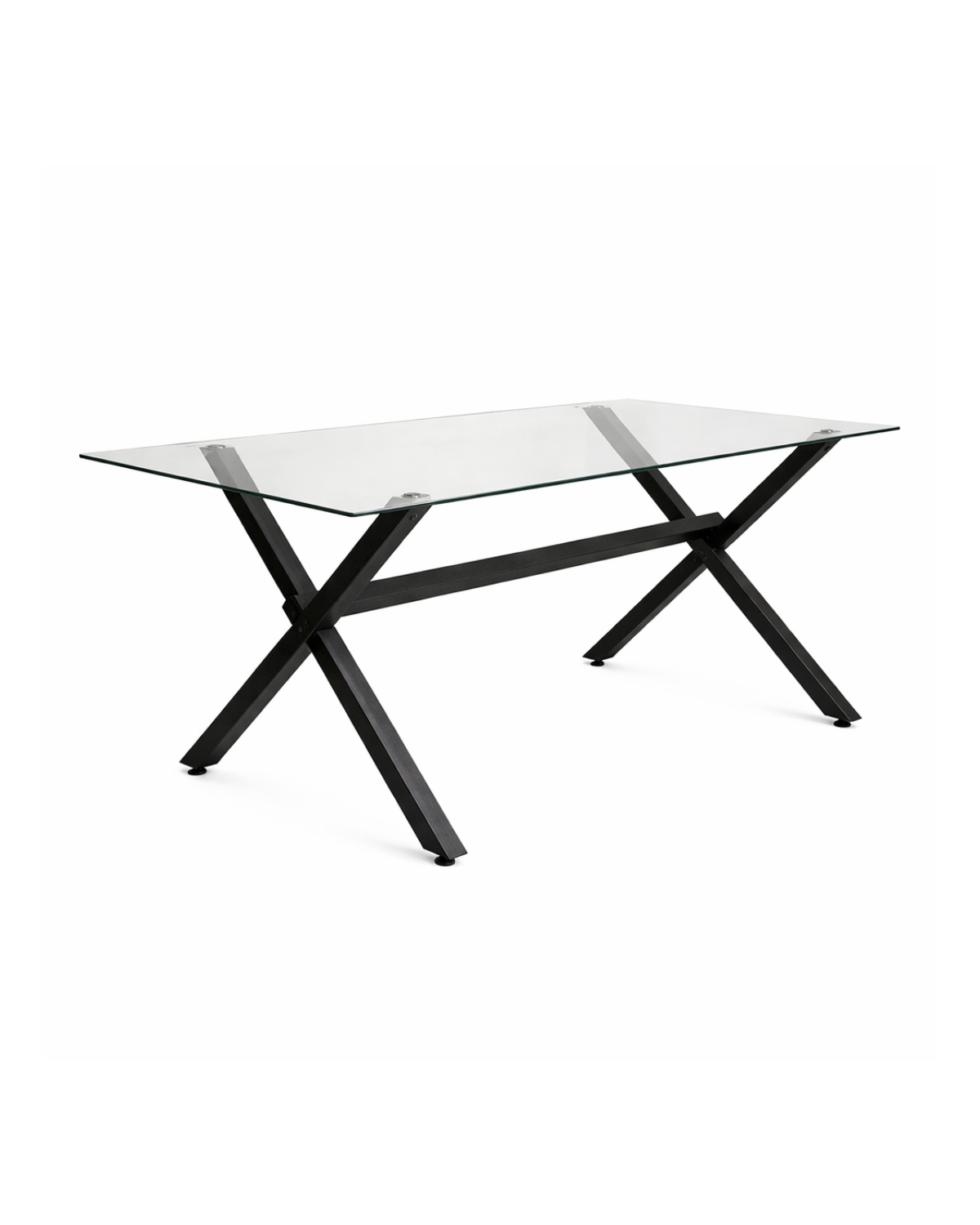 Habita2 Chile - Mesa De Vidrio X Black 130X90