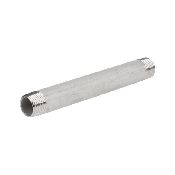 Boquilla Smith-Cooper de acero inoxidable 1 pulgada MPT 3 pulgadas L
