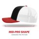 thumbnail image 3 of Gorra de Béisbol R RICHARDSON 112 Trucker Ajustable con Snapback, 3 of 7