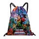 thumbnail image 1 of He-Man Mochila de Cuerdas para Deportes y Gimnasio, Bolsa de Cuerdas Resistente al Agua, Bolsa Cinch, 30×40cm, 1 of 6