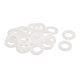 thumbnail image 1 of Arandelas Planas de Nylon Uxcell ID OD Espesor Blanco M14x27mmx2.5mm paquete de 20, 1 of 7