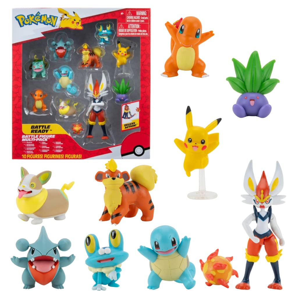 Pokémon - Set De Figuras Pokemon Proxy Battle 10 Pack Pkw2855