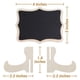 thumbnail image 4 of Letreros para pizarra OleOleToy Mini, paquete de 20 con soporte de caballete, 4 of 7