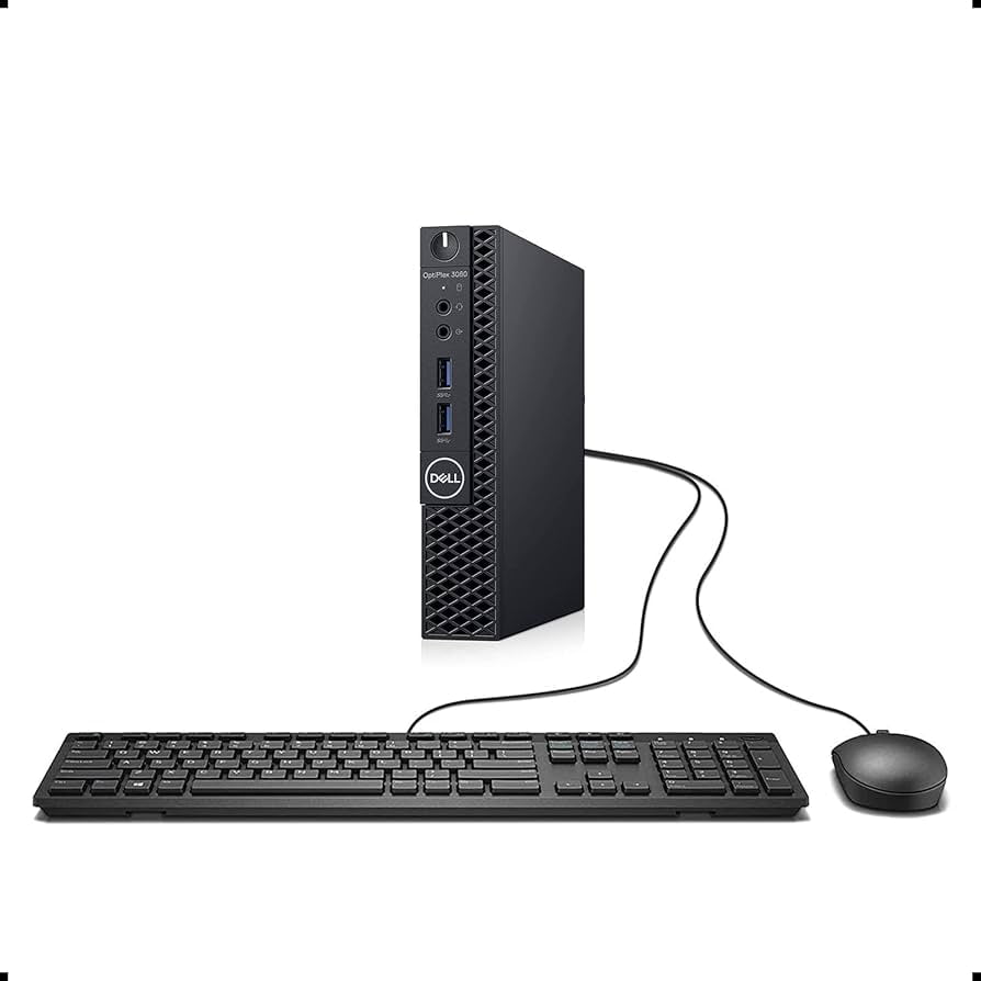 Mini Pc Dell 3060 Micro (i5 8gb 500gb) + Teclado & Mouse Reacondicionado Grado A