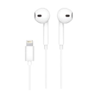 Audífonos Manos Libres Treqa Ep-753 Con Conector Lightning Compatible Con Iphone – Micrófono Integrado Y Control De Volumen