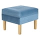thumbnail image 3 of Set Pouf Sky 1c Felpa 05 Azul Petroleo, 3 of 4