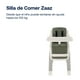 thumbnail image 2 of Silla de Comer Zaaz Pine, 2 of 7
