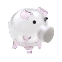 Magideal - Hucha De Cristal De 60Mm X 40Mm, Tarro Para Ahorrar Dinero, Adorno Encantador Del Día De San Valentín Para Regalo De Recuerdo De Año Nuevo, Elegante