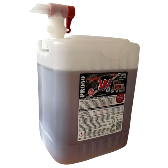 Detergente para lavado de autos, jabón concentrado, Wash Chems Pro50, 9.5 L