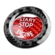 thumbnail image 1 of Cubierta de botón de interruptor de arranque y parada de motor, cubierta de embellecedora de compatible con Q50 Q60, decoraciones, 1 of 5