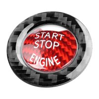 Magideal - Cubierta De Botón De Interruptor De Arranque Y Parada De Motor, Cubierta De Embellecedora De Compatible Con Q50 Q60, Decoraciones