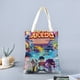 thumbnail image 2 of Akedo Ultimate Bolso de tela con estampado de lienzo para mujer, bolsa de compras reutilizable y estética, con cremallera interior, regalo para mujer, 35 × 40 cm., 2 of 6