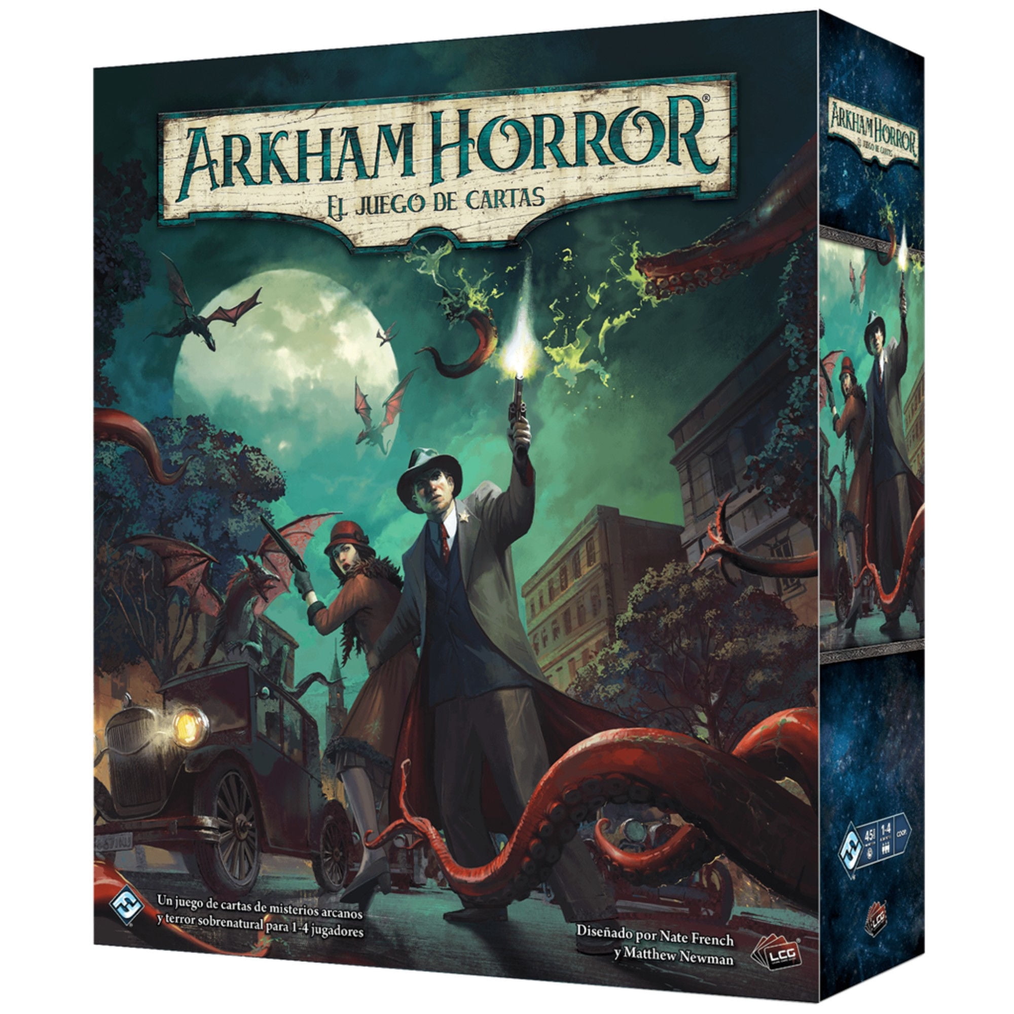 Asmodee - Juego De Mesa Arkham Horror El Juego De Cartas