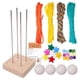 thumbnail image 5 of Kit De Bolas De Paracord Para Tejer A Crochet. Bonitas Herramientas Para Tejer Para Principiantes. 4, 5 of 5