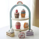 thumbnail image 2 of Juego de postres dulces cupcakes pastelería de madera, 2 of 3