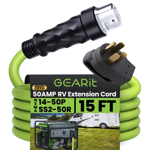 Cable De Extensión Para Generador Gearit 4.5 M 50A 125/250V