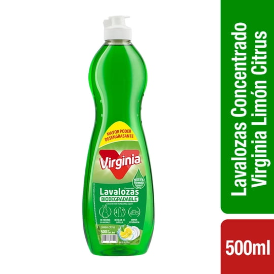 Lavaloza Cocentrado Limón Citrus Botella 500 ml Virginia