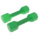 thumbnail image 5 of 1 par de pesas ligeras de plástico al aire libre ejercicio de fitness ejercicio ni?os verde, 5 of 5