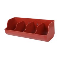 Magideal - Alimentador De Alimentos Con Ranura Para Forraje De Lechones, Suministros Para Animales De Granja, Alimentador De Cerdos Para Riego De Aves De Corral