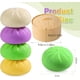 thumbnail image 4 of Juguete antiestrés squishy en forma de dumpling HEDGAUCP verde, 4 of 6