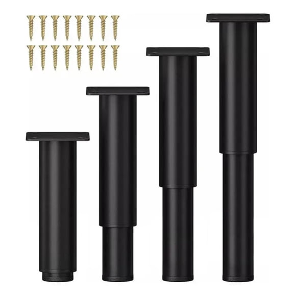 De 4 Patas Ajustables De Metal Para Mesa De Centro Y Taburet