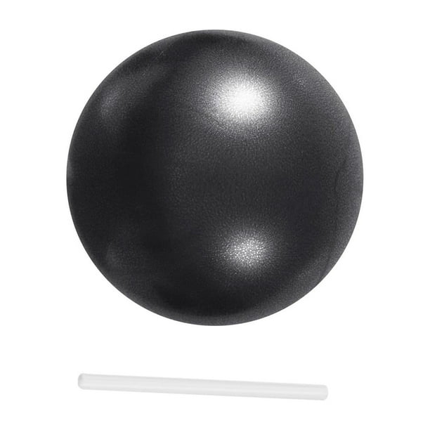 Pelota de Pilates pequeña, pelota de ejercicio, pelota de Yoga de alta resistencia gruesa, pelota de núcleo para estabilidad, entrenamiento de núcleo, Negro