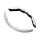 thumbnail image 1 of Funda De Fibra De Carbono Para Volante, Ajuste Universal, 38 Cm, Color Blanco Estable, 1 of 5