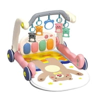 Mundo Online - Gimnasio Alfombra Caminadora Bebe Musical 4 En 1 Little Bear