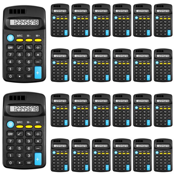 Calculadora Loccmat Mini Solar de 8 Dígitos con Doble Alimentación