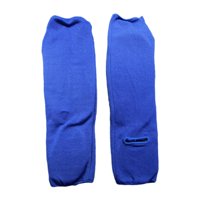 Magideal - Hombres Shin Instep Guards Cloth Protector Accesorios Suministros Protección De Entrenamiento Elástico Casual 1 Par Para Taekwondo Gym Muay Thai Mma , Azul Y M