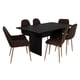 thumbnail image 4 of Comedor 4 Sillas Wengue - Café Oscuro, 4 of 8