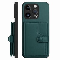 Foxdock Funda Para Iphone 14 Pro Con Bloqueo Rfid - Diseño Elegante Con Cierre De Botón