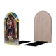 thumbnail image 2 of Jersey Shore Sujetalibros decorativos temáticos, tope para estantería con base antideslizante, uso dual para hogar y oficina - 2 piezas, 2 of 6