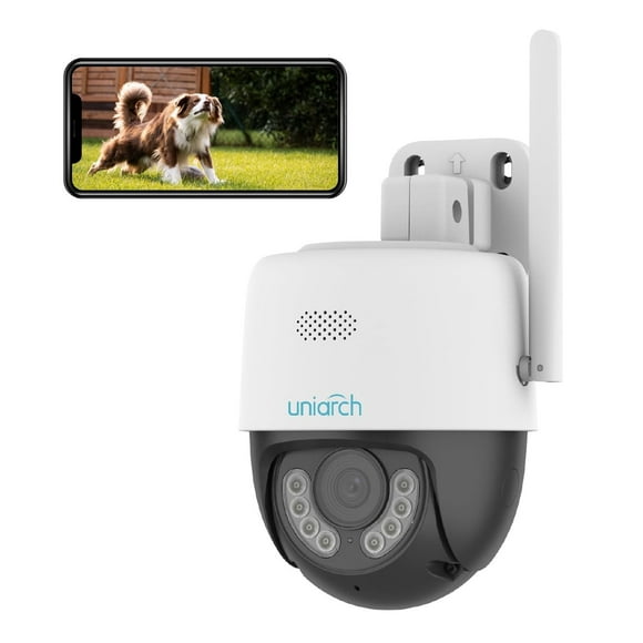 Cámara de Seguridad Wifi 360 IP 2K 3MP Color Luz LED Sirena