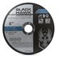 thumbnail image 1 of Ruedas cortadas BHA de metal y acero inoxidable para amoladora angular, 1 of 4