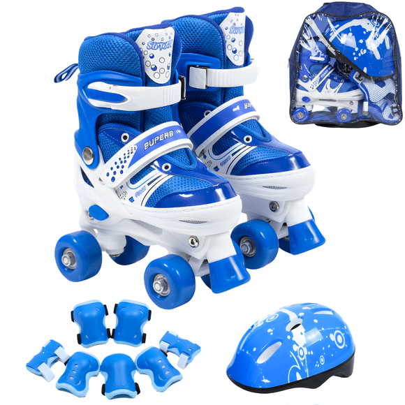 Patines Roller 4 Ruedas Ajustables Artísticos Para Niños S(19-21 CM)