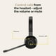 thumbnail image 4 of Auriculares inalámbricos de doble oreja Jabra Evolve 65 TE Black, 4 of 7