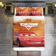 thumbnail image 5 of Cars Lightning McQueen Boys 3 Piece Bedding with 1 Flat Sheet And 2 Pillowcases Twin Bed Sheets, 5 of 5