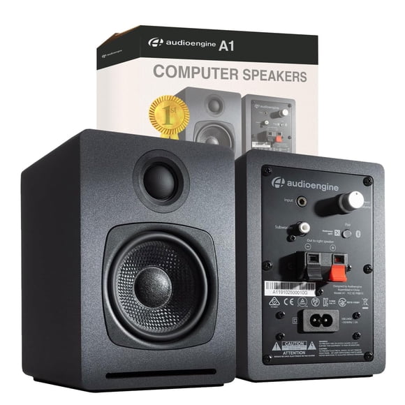Altavoces para ordenador Audioengine A1 inalámbricos Bluetooth de 60 W