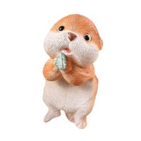 Magideal - Figura De Planta Que Colgaba Figura De Plantador Figura De Jardín Adorno Para Paisaje Escultura De Escalada Para Balcón Escritorio De Escritorio Al Ai Nutria