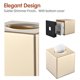 thumbnail image 4 of Caja de pañuelos Y-in Hand cuadrada color champagne dorado, 4 of 7