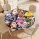 thumbnail image 4 of Hunter × Hunter-theme Fitted Round Tablecloths Elastic Edged Table Covers Waterproof Table Cloth for Kitchen Holiday Party Tables Decor 120cm, 4 of 6
