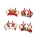 thumbnail image 1 of 4 Uds. Pinzas navideñas para el pelo, pinzas para el pelo de reno, tocado navideño, pasadores para el pelo navideños para Navidad, Carnaval, mujeres y, 1 of 5